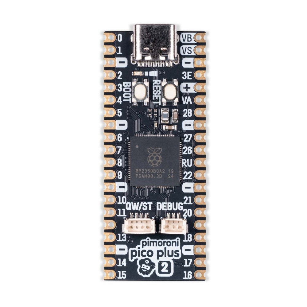 Pimoroni Pico Plus 2 RP2350 microcontroller Board w/ 16MB of flash memory Series