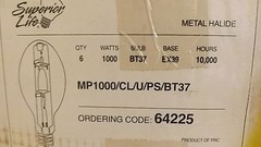 SUPERIOR LIFE MP1000/CL/BU/BT37/4K/PS/MOG/M141 Light Bulb ONE BULB 18-A