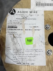 Agave Wire 5000 ft 18 AWG 16/30 Tc,600v Tinned Copper .015 PVC Blue,UL 1007/1569