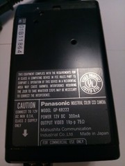 PANASONIC GP-KR222 WITH OPTEM CLAMP 25-70-13 AND OPTEM 38XSC38 25-70-54