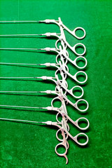 8pc Hysteroscopy Semi Rigid Scissors 5FR 40cm Reusable Best Quality Instruments