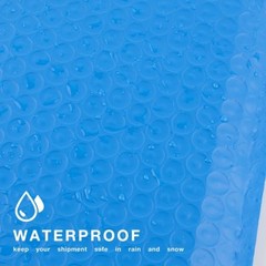 100 Blue Poly Bubble Padded Envelopes Self-Sealing Mailers 4X8 (Inner 4×7)