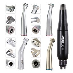 Dental Hygiene Prophy Handpiece 4:1 1:1 1:5 20:1 Implant Contra Angle LED/No LED