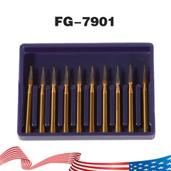 Carbide Burs 7901 TRIMMING & FINISHING 12BLADE T&F Bur