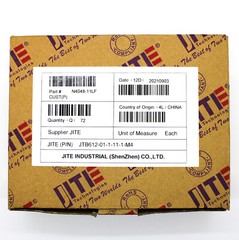 72 Pack JITE JTB 300V 10A 11-Pole European Terminal Blocks JTB612-01-1-11-1-M4