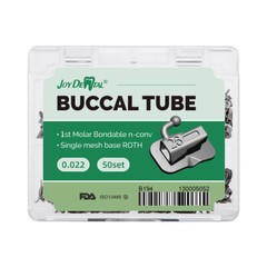 Dental Orthodontic 1st/2nd Molar Buccal Tube Bondable Mesh Base Roth/MBT 022