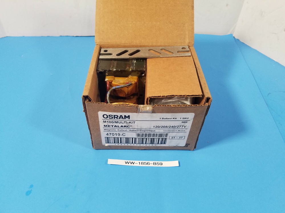 New Osram 47019-C M100/MULTI-KIT M90 100w Metal Halide 120-277v-ac Ballast