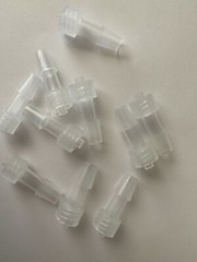 1/4” Tubing Luer Lock Connector: Hose Barb 1/4”/Luer Lock, Male, PP