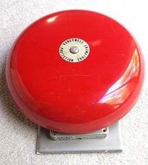 Vintage HONEYWELL 10 inch Vibrating Fire Alarm Bell / Gong