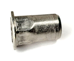 1/4″-20 Half Hex Body Rivet Nut Stainless Steel 1/4 x 5/8″ Rivnut 1/2 Hex 50 PK