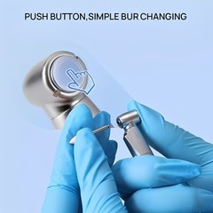 LED Contra Angle Fiber E-generator Low Speed Handpiece Dental DT
