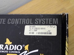 Tele Radio T60RX 02PTS Receiver & 3 Button Remote 433.92 Old Stock Unused Nice