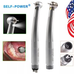 Dental Fiber Optic LED E-generator high speed handpiece 2Holes/4Holes