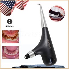 Dental Air Flow Teeth Polishing Polisher Handpiece Hygiene Prophy Jet 4 Holes BK