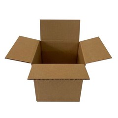 UOFFICE Corrugated Boxes 6″ x 6″ x 6″ Cube Boxes – Bundle of 25