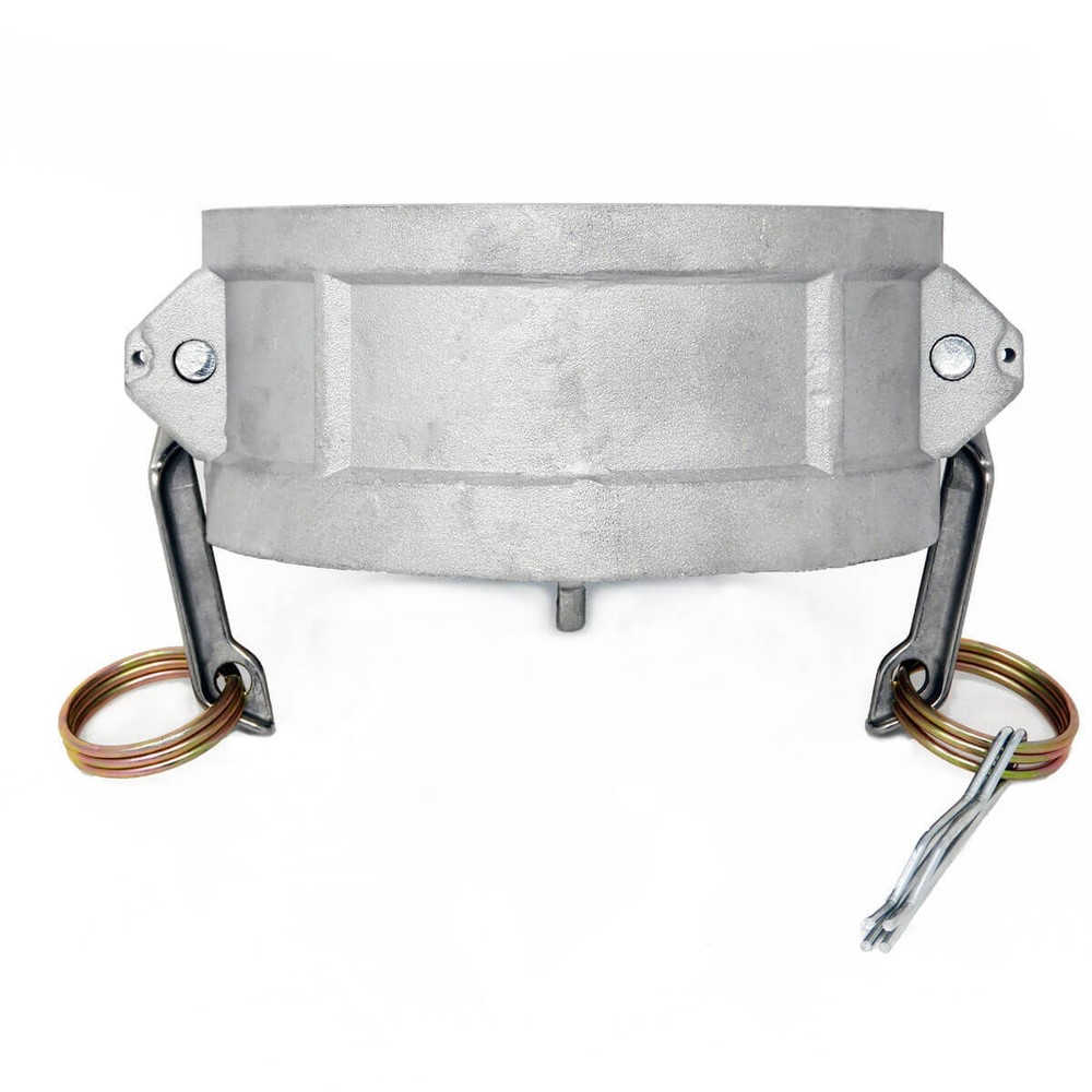 Aluminum 4″ Cam and Groove Dust Cap, Type DC Fitting (CAM-40-DC-AL)