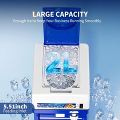 Garvee Ice Shaver Machine,Electric Snow Cone & Frozen Yogurt Maker,Ice Crusher