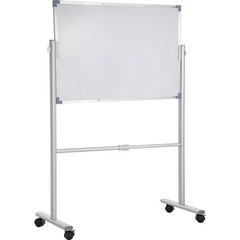 VEVOR Double Sided Magnetic Whiteboard 36″ x 24″ Mobile Dry Erase Board w/Stand