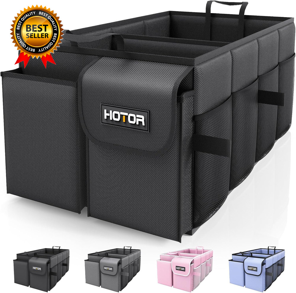 Trunk Organizer Car Organizer Foldable Trunk Organizer for Suvs & Sedans Sturdy