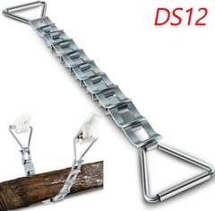 33″ Steel Pipe Descaler DS12 Zinc-Plated Steel Scale Remover Fits 3″ to12″ Pipes