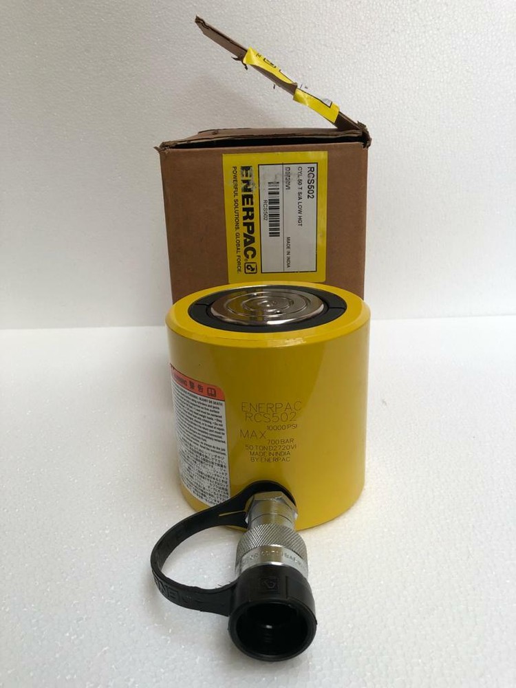 Enerpac RCS 502 Low Height Hydraulic Cylinder 50 Tons Capacity 2″ Stroke