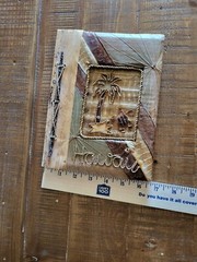 Maui Hawaii Handmade Blank Book Postcard Aloha Banana Leaf Turtle Palm Tree