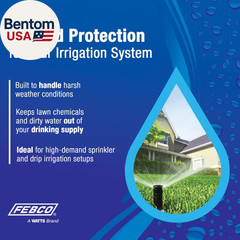 765 Series 1″ Bronze Pressure Vacuum Breaker Backflow Preventer, Quarter Turn Sh