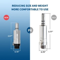 NSK Style Dental Slow Low Speed Handpiece Straight Contra Angle Air Motor 4/2H