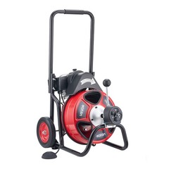 VEVOR Drain Cleaner Machine Electric Drain Auger 50 FT x 1/2 In Auto Feed