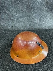MSA Skullgard Full Brim Hard Hat, Pinlock Suspension, Nat. Tan, Cosmetic Damage