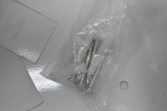 DaVinci Lock Metal Wall Mount Drop Box White 14x12x4 Cam Latch Hardware Secure