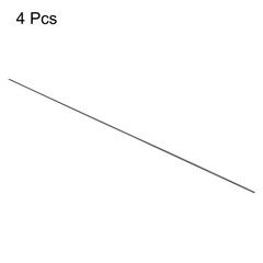 4 x Carbon Fiber Strip 1x4mm 500mm Length Pultruded Flat Carbon Fiber Bar