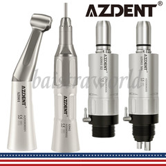 USPS Dental Low Speed Handpiece Straight Contra Angle Air Motor 2/4 holes AZDENT