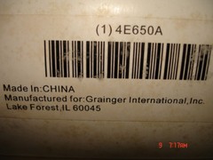 (3) Locking Thermostat Guards, Graingers #4E650A, 9-1/4″w x 6-1/2″ h x 3″ D, NIB