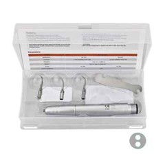 Dental Ultrasonic Air Scaler W/ 3 Tips Teeth Cleaning 2 Holes/4 Holes Handpiece