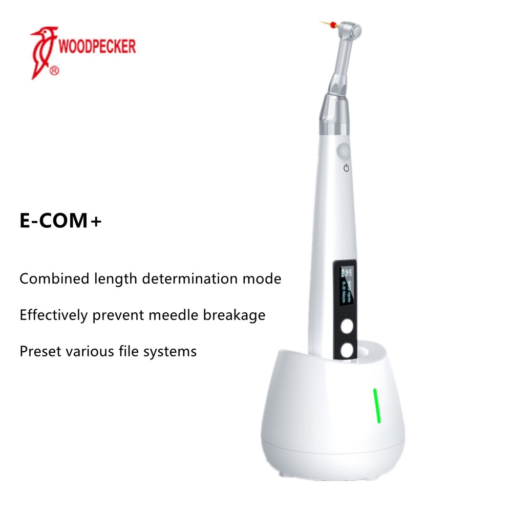 Woodpecker Dental Endo Motor E-COM+ Cordless Handpiece 1:1 Reciprocating Mode