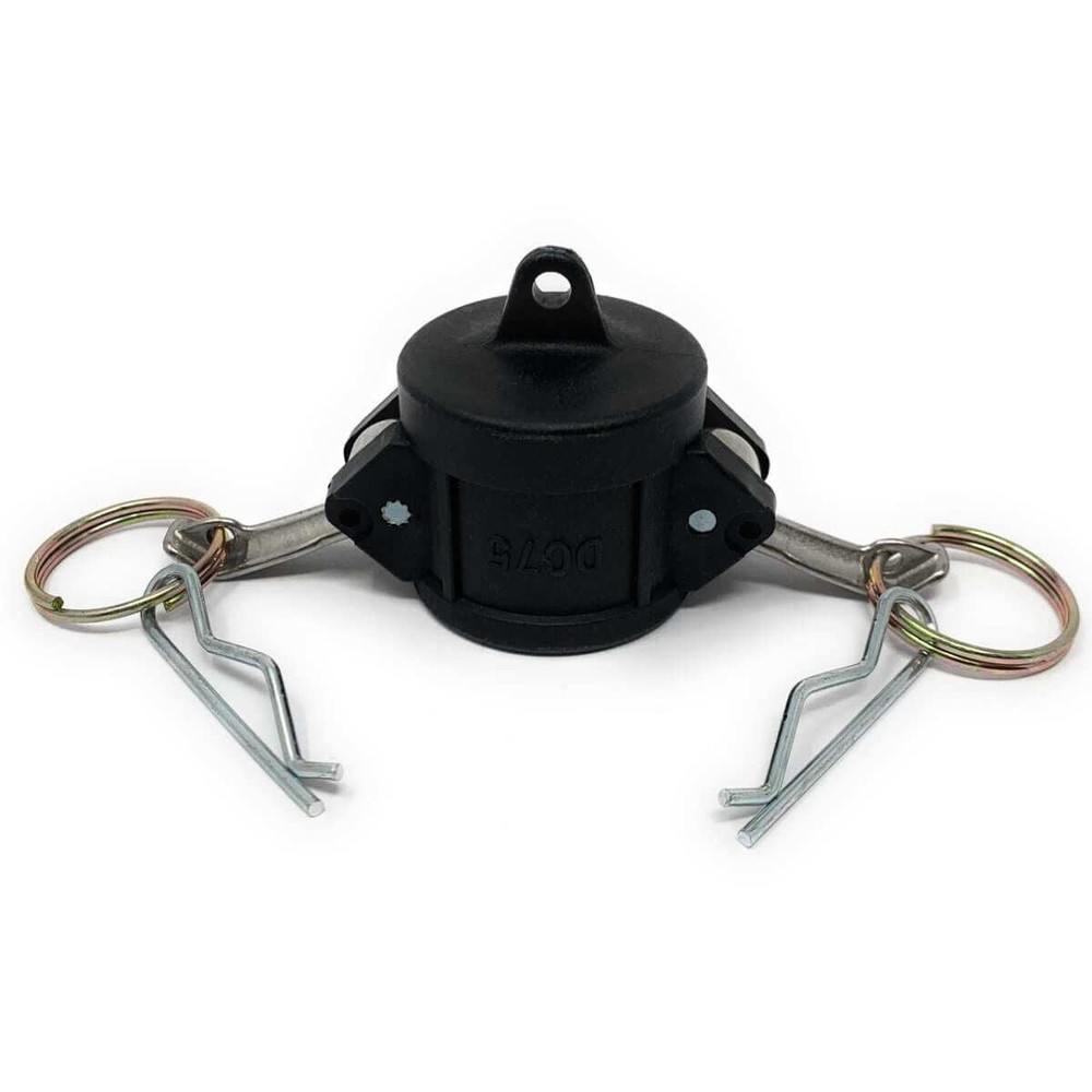 Type DC Poly 3/4″ Cam and Groove Dust Cap Fitting (CAM-07-DC-PP)