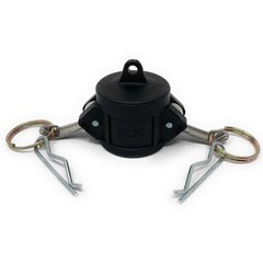 Type DC Poly 3/4″ Cam and Groove Dust Cap Fitting (CAM-07-DC-PP)