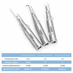 Dental 1:1/4:1 Surgical Saw Straight Handpiece E-type Reciprocating Bone