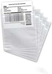 4.5”x 5.5” Packing List Envelopes Clear Self Adhesive Enclosed Invoice Pouches