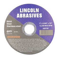 100 Pc 5″ x .040″ x 7/8″ Cut off Wheels For Stainless Steel & Metal