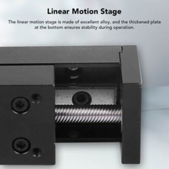 50mm Mini CNC Slide Table Linear stage 1mm Pitch 0.07Nm NEMA11 stepper motor Kit