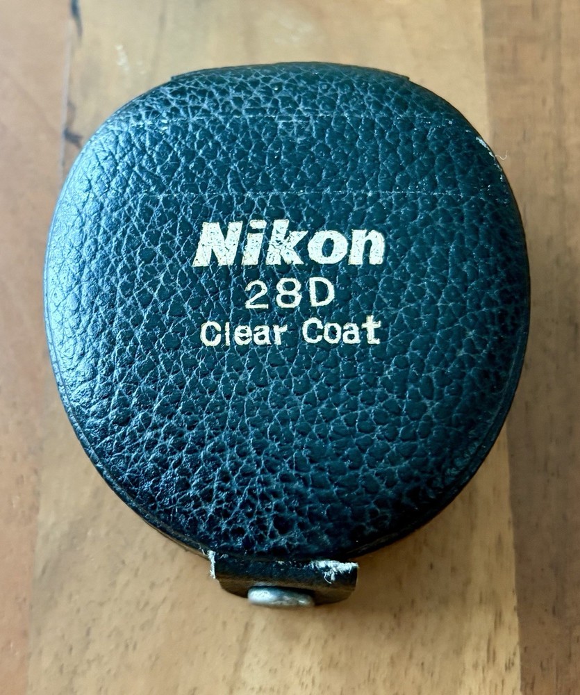 Nikon 28D (dptr / diopter) Ophthalmology / Optometry Lens and Case – MINT