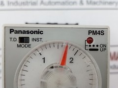 PANASONIC PM4S-A2C30M-AC120V Multirange Timer With Base 100-120v