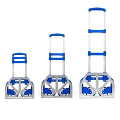 170lbs Cart Folding Dolly Collapsible Trolley Push Hand Truck Moving Warehouse