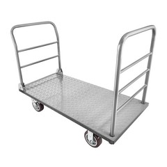 VEVOR Platform Truck 2650 lbs Heavy Duty Foldable Hand Push Cart with Wheels