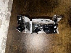 12 Pair of Bison Life Kristal Safety Glasses – Full Black – One Size