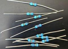 10pcs 9.53k ohm 1/4W 1% Metal Film Precision Axial Resistors ~ NEW ~