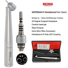 BEING Dental 45 Degree Surgical Handpiece High Speed Kavo NSK Coupler 4 6 Hole