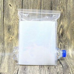 100x Strong 2-Mil Zipper Baggies Clear Reclosable lock Zipper Plastic Bags Poly